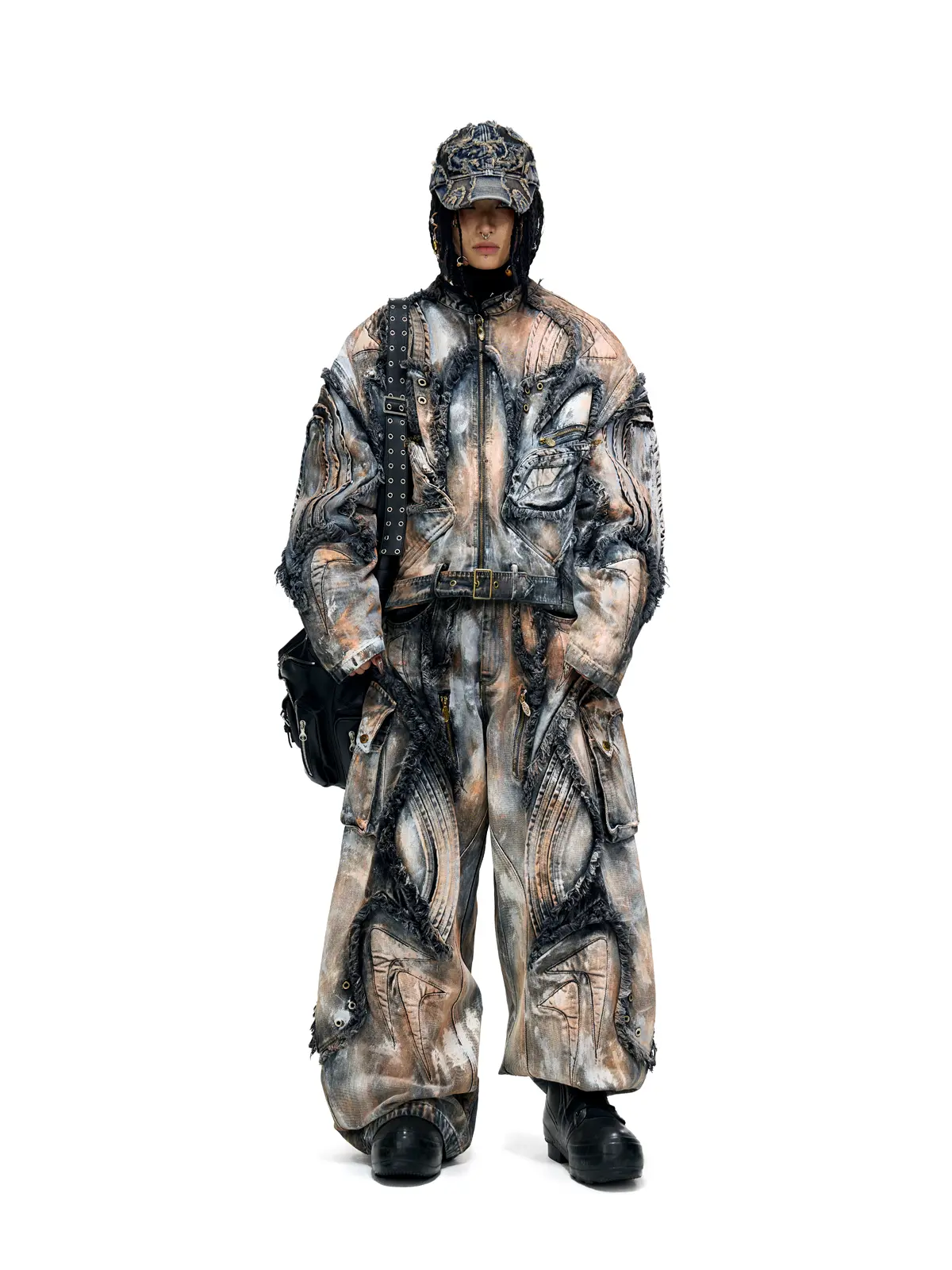 Graffiti Mud Wash Denim Jacket (only 60 pieces) - Image 10