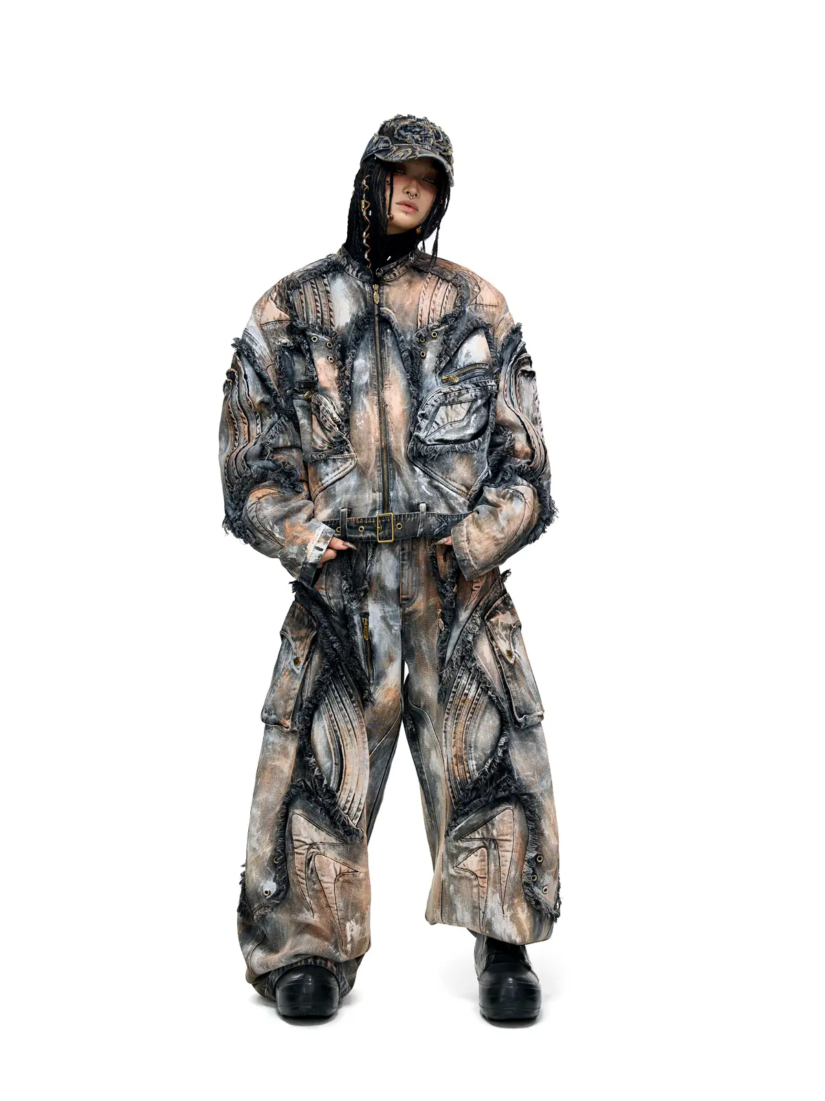 Graffiti Mud Wash Denim Jacket (only 60 pieces) - Image 2