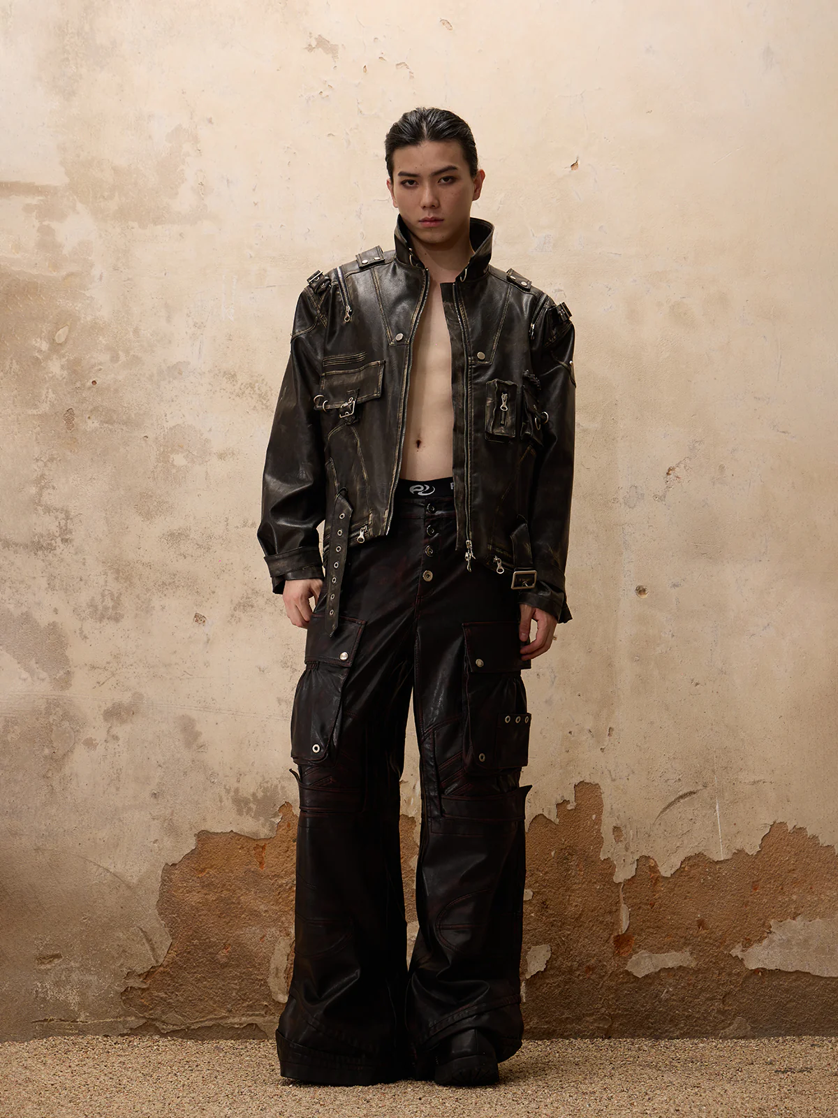 Beetle Faux-Leather Pants - Image 7