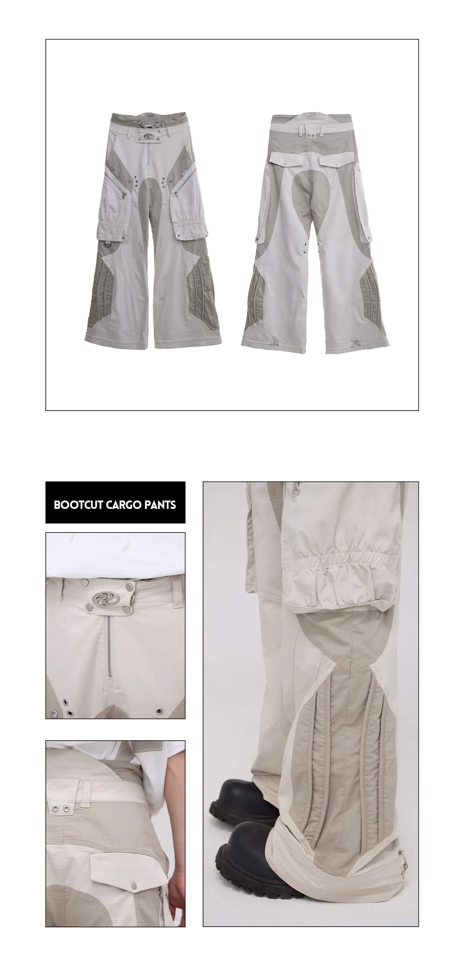 Personsoul Bootcut Cargo Pants - Image 11