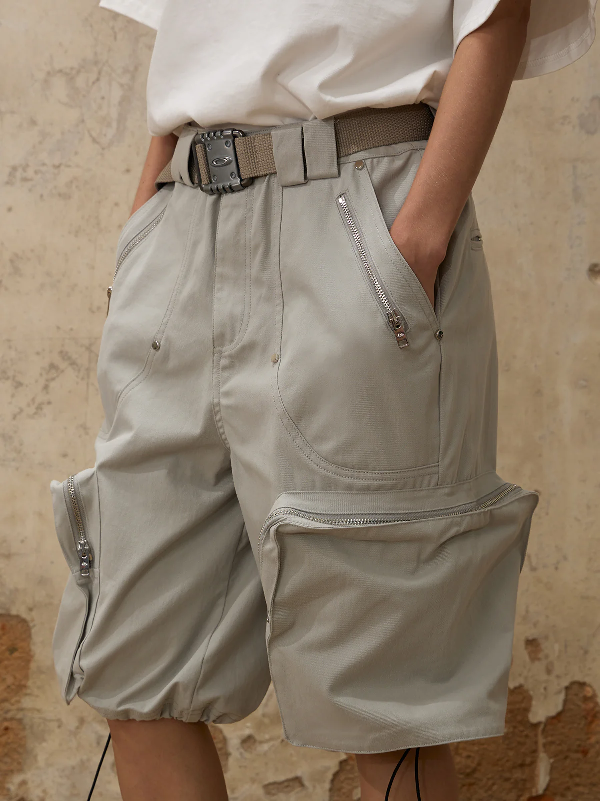 Personsoul Cargo Pocket Shorts - Image 3
