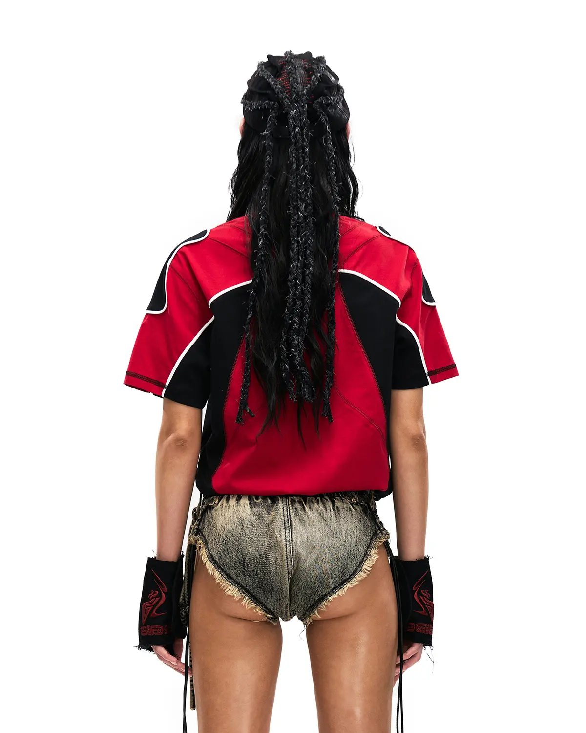 Personsoul Cooling Fitted Racing T-Shirt Red - Image 3