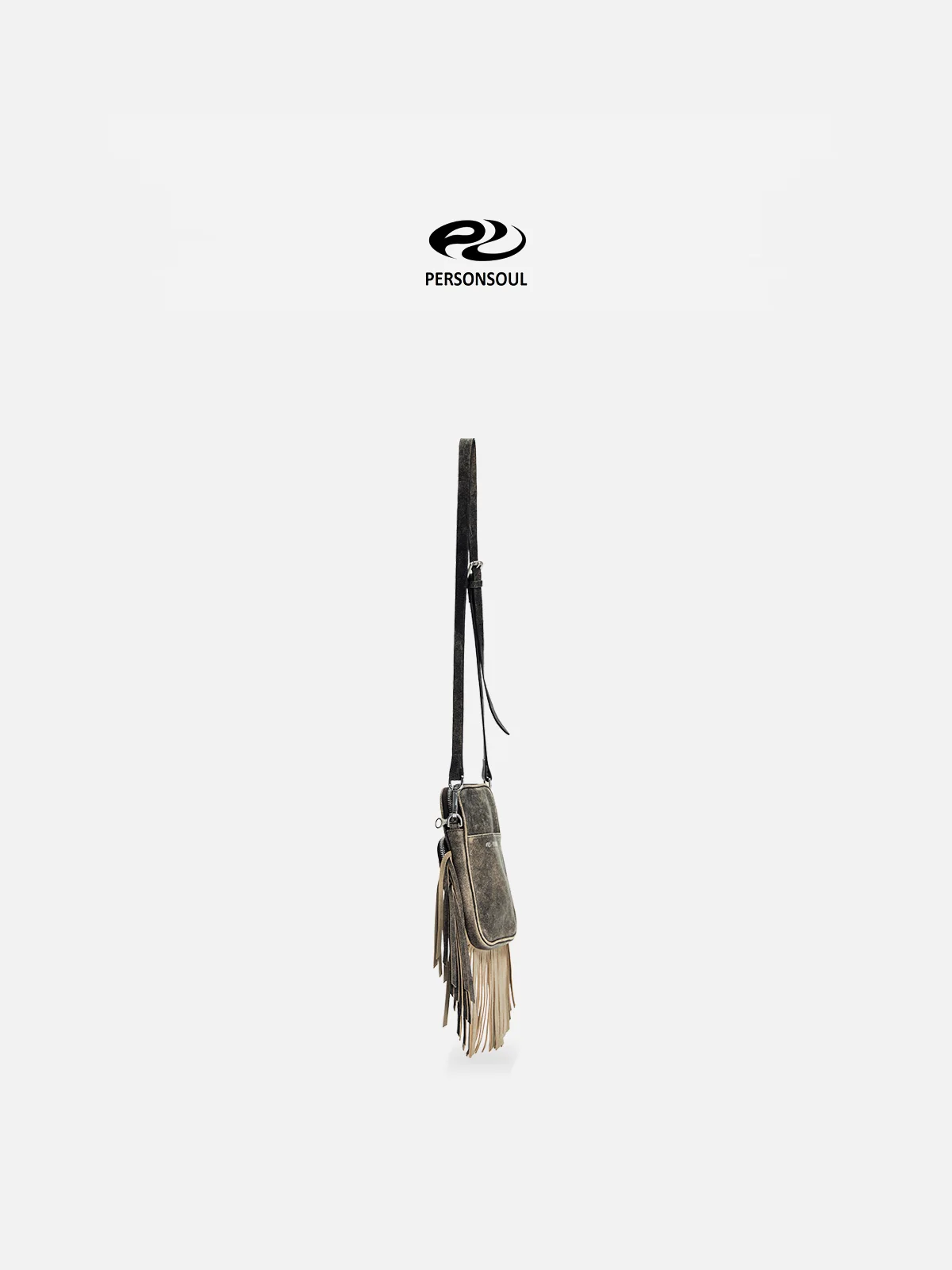 Personsoul Fringe Leather Cell Phone Bag - Image 4