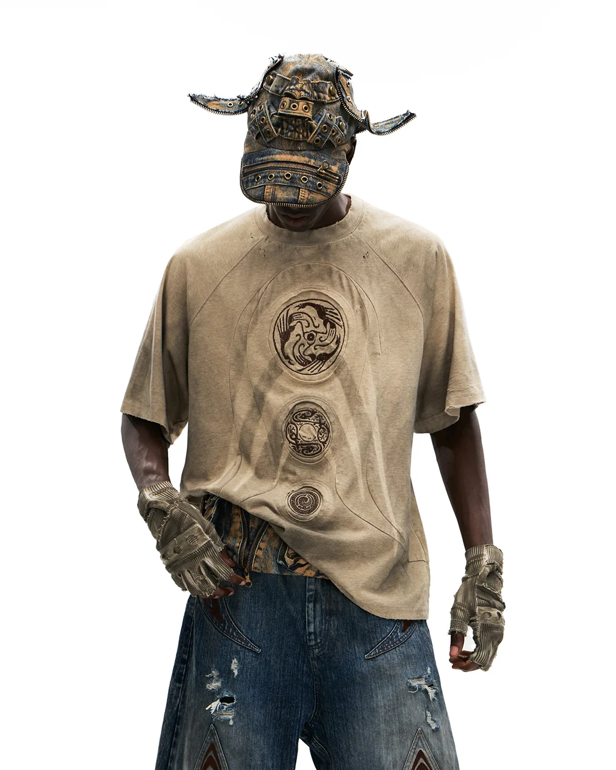 Personsoul Phoenix Totem Circle T-Shirt - Image 4