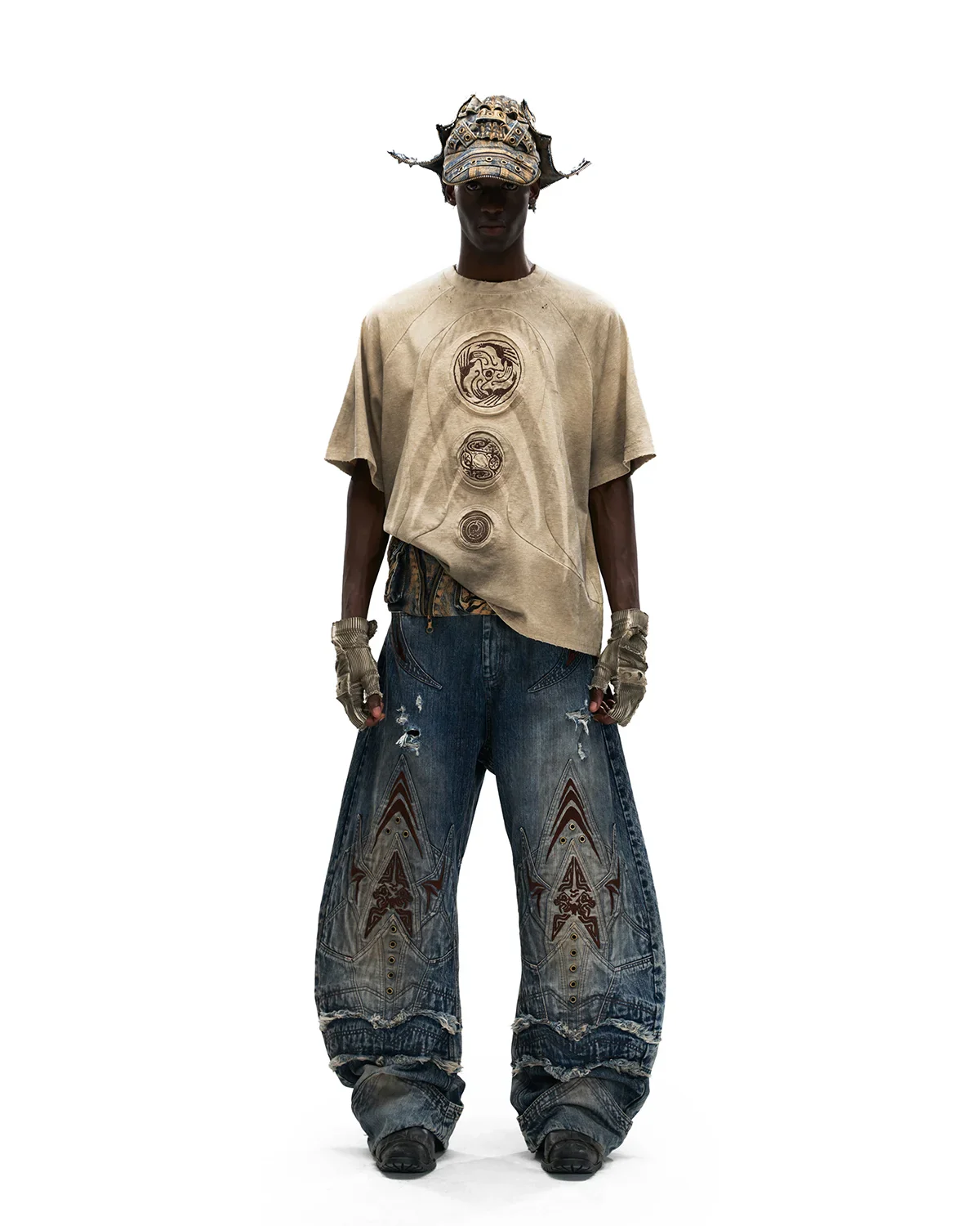 Personsoul Phoenix Totem Circle T-Shirt - Image 8
