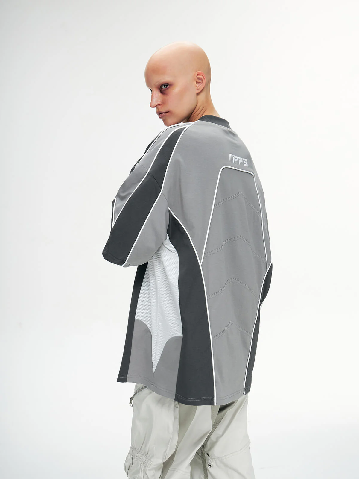 Personsoul Racing Logo Oversized T-Shirt - Image 21