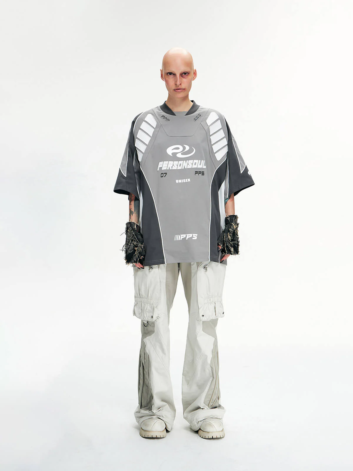 Personsoul Racing Logo Oversized T-Shirt - Image 22