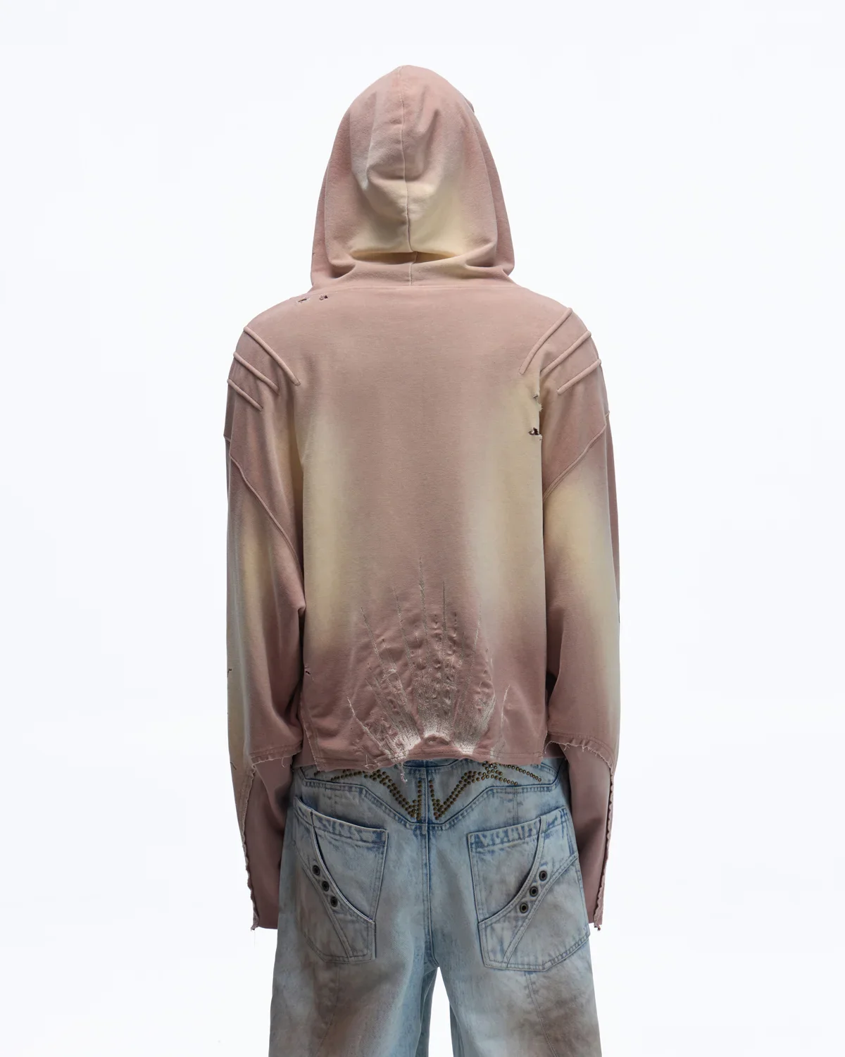 Personsoul Rhinestone Embroidered Hoodie - Image 3
