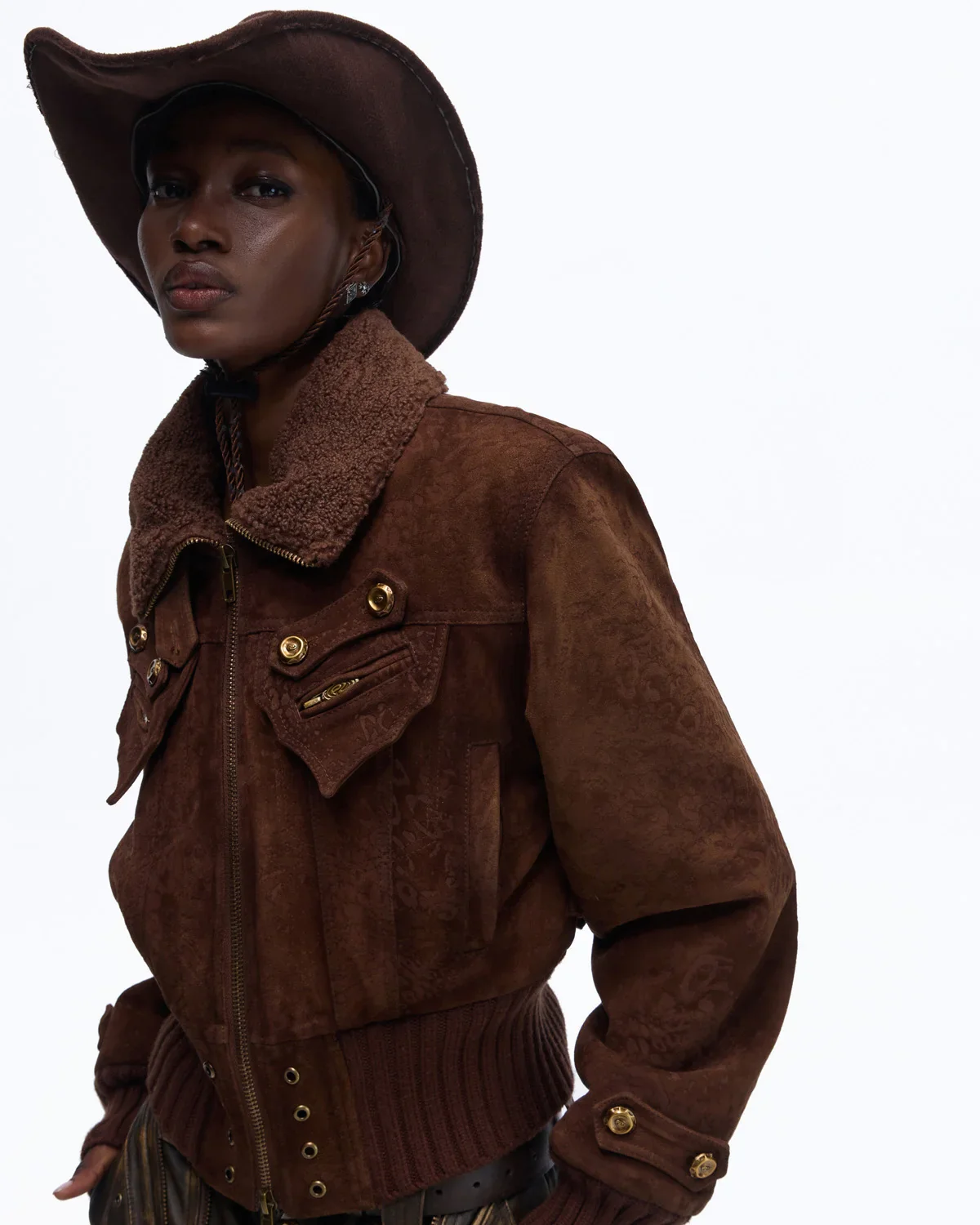 Personsoul Silk-finished Nubuck Cowhide Vintage Jacket(Limited 100 pieces) - Image 4