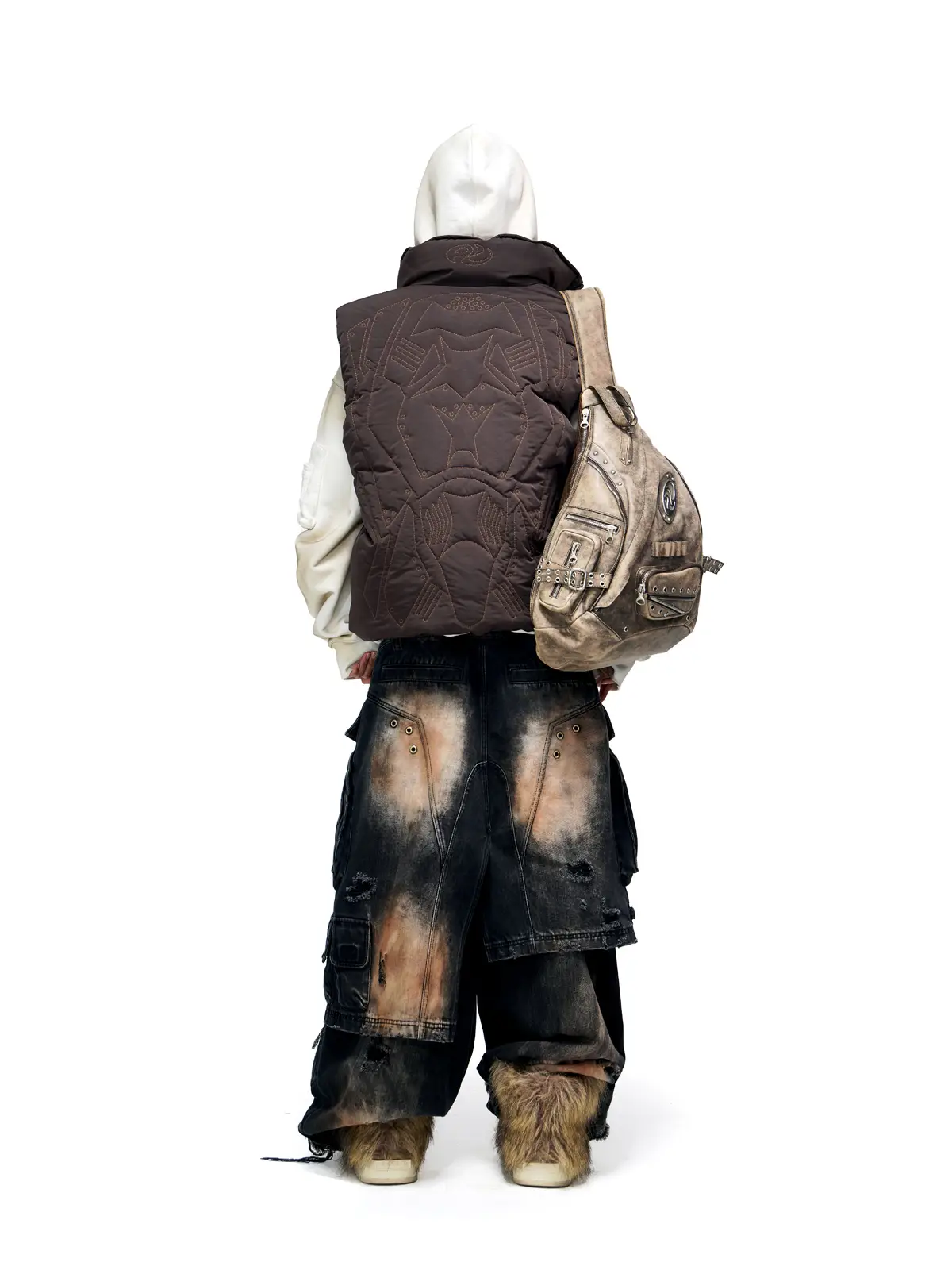 Personsoul Tactical Embroidered Down Vest - Image 10
