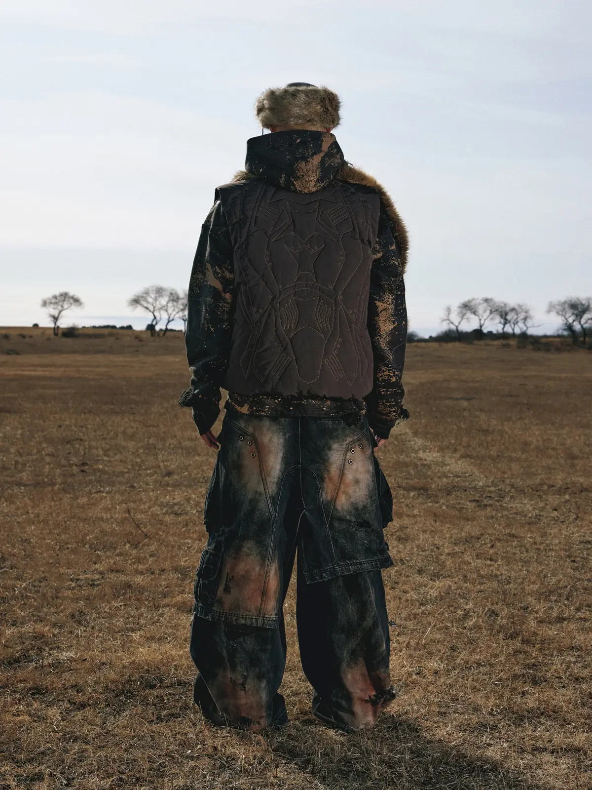 Personsoul Tactical Embroidered Down Vest - Image 4