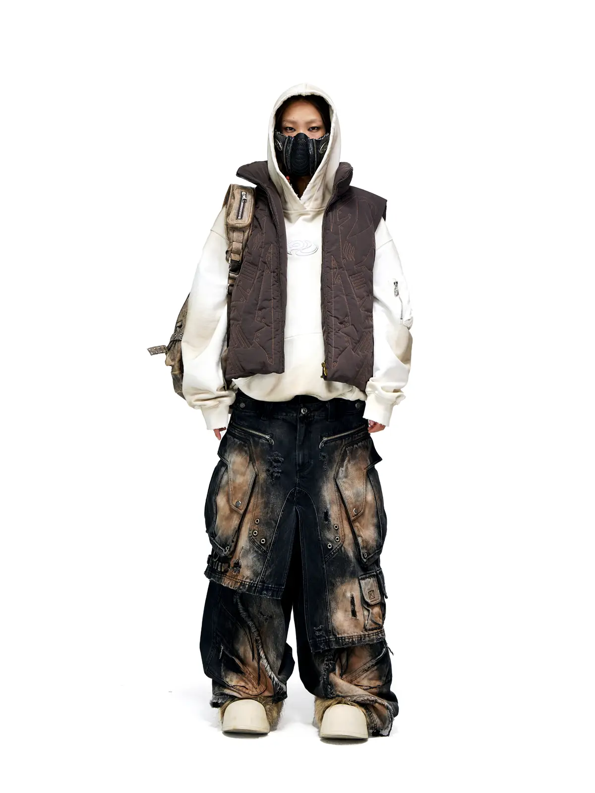 Personsoul Tactical Embroidered Down Vest - Image 9