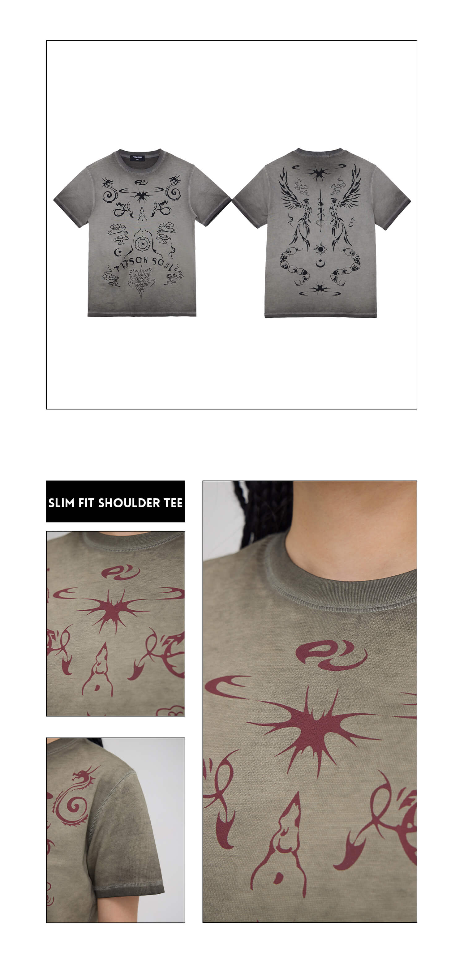 Personsoul Totem Slim Fit T-shirt - Image 14