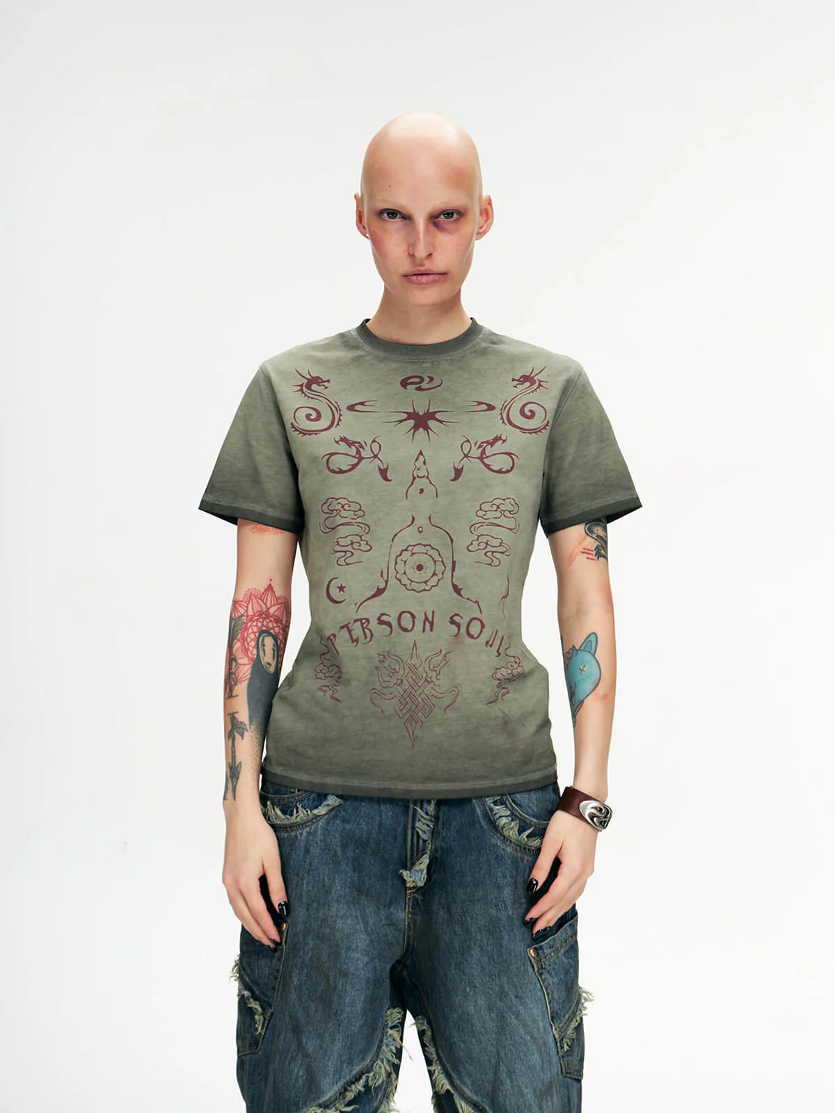 Personsoul Totem Slim Fit T-shirt - Image 9