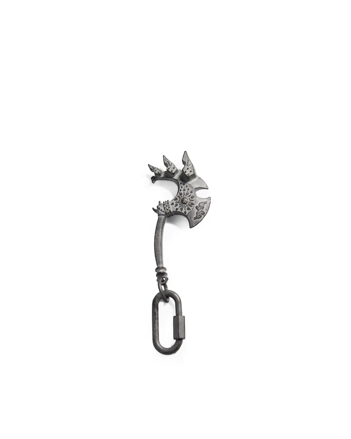 Personsoul Vintage Alloy Pangu Axe-Shaped Pendant - Image 2