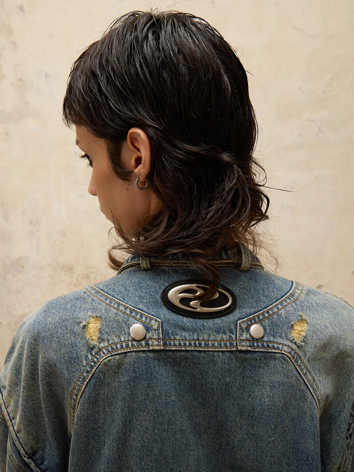 Personsoul Washing Denim Jacket - Image 3