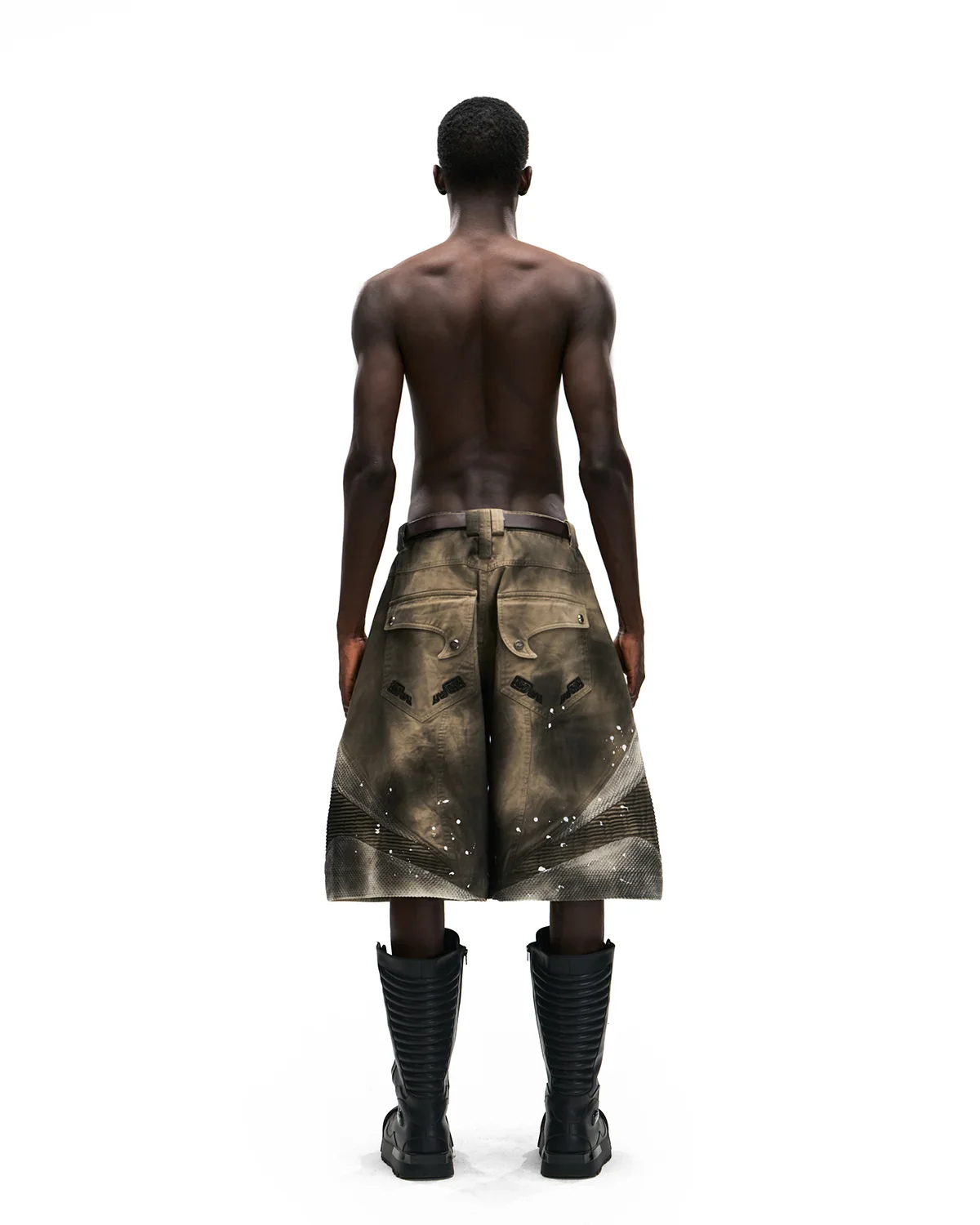 Personsoul Wavy Detachable Racing Denim Jeans - Image 19