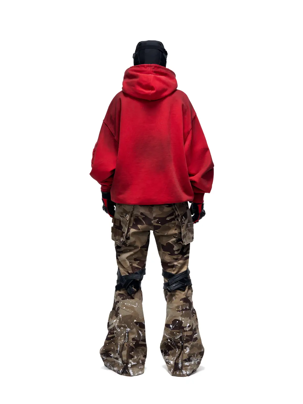 Personsoul Yuan Symbol Tie-Dye Gradient Hoodie - Image 13