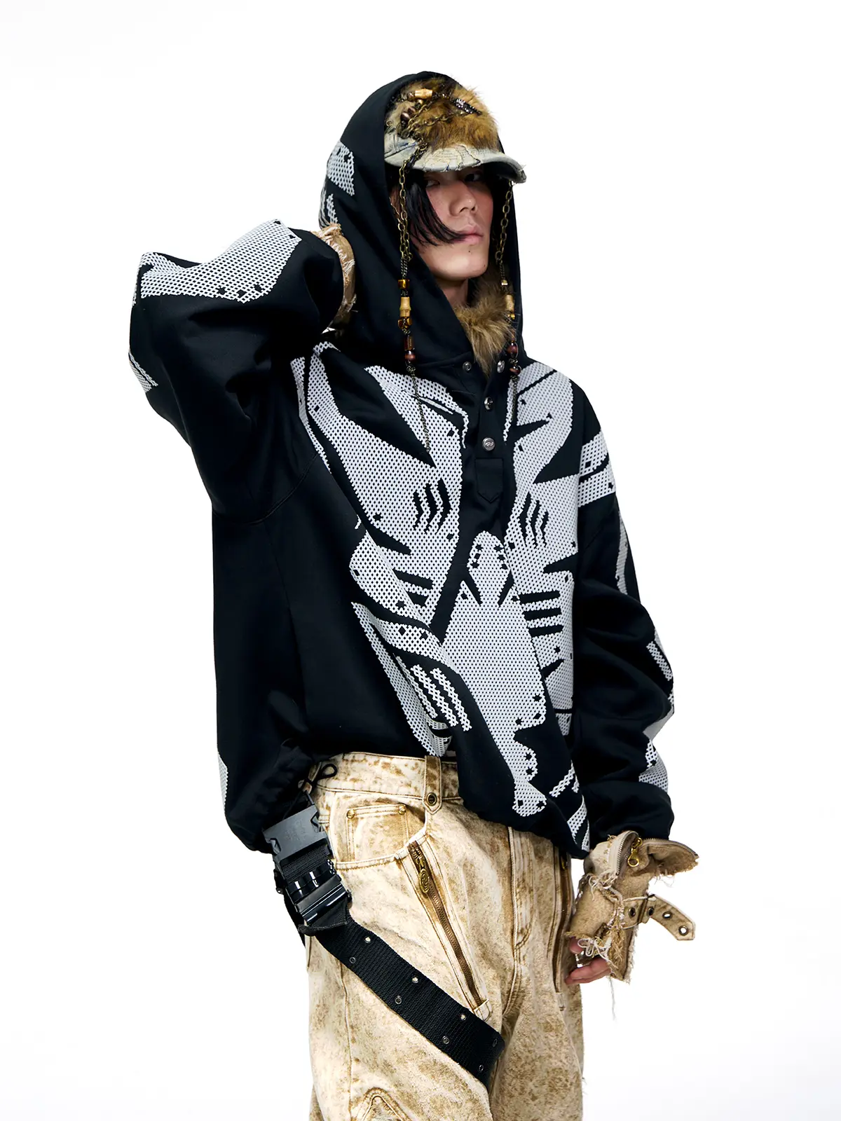Reflective Armor Hoodie - Image 9